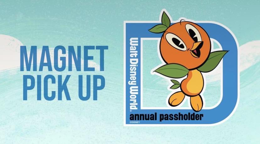 New Orange Bird Passholder Magnet coming to Disney Springs