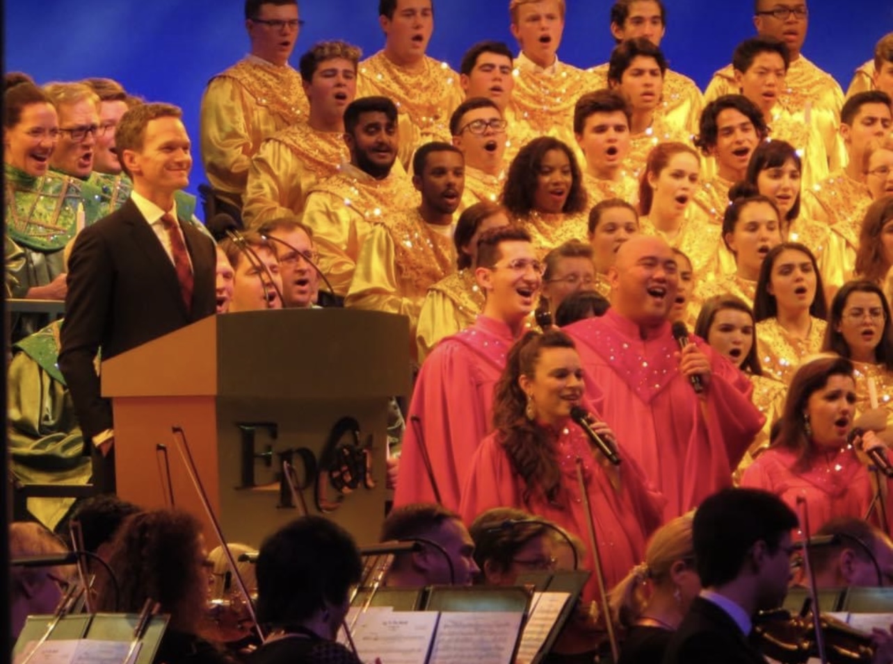 Epcot Candlelight Processional 2022 Narrators and Dining Packages