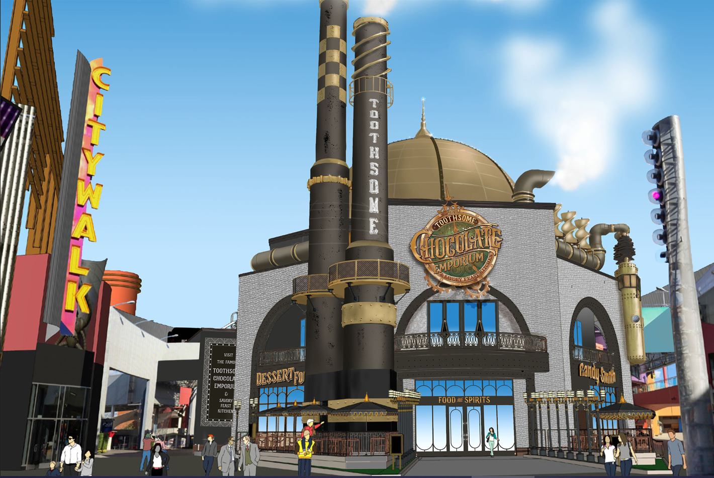 The Toothsome Chocolate Emporium & Savory Feast Kitchen: Opening Timeline Announced as Restaurant Begins Hiring