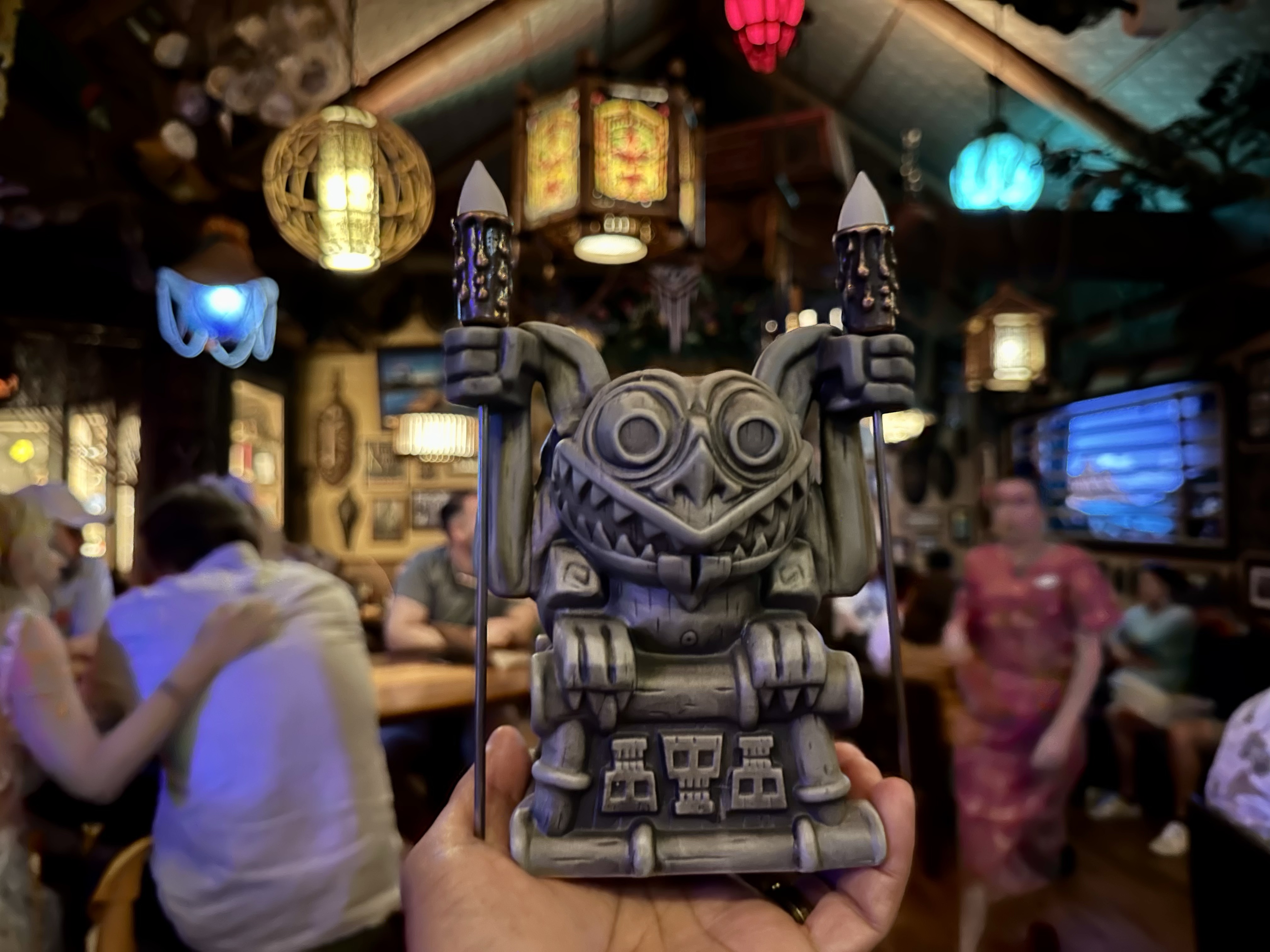 Limited Haunted Mansion Gargoyle Tiki Mug Available at Disney World