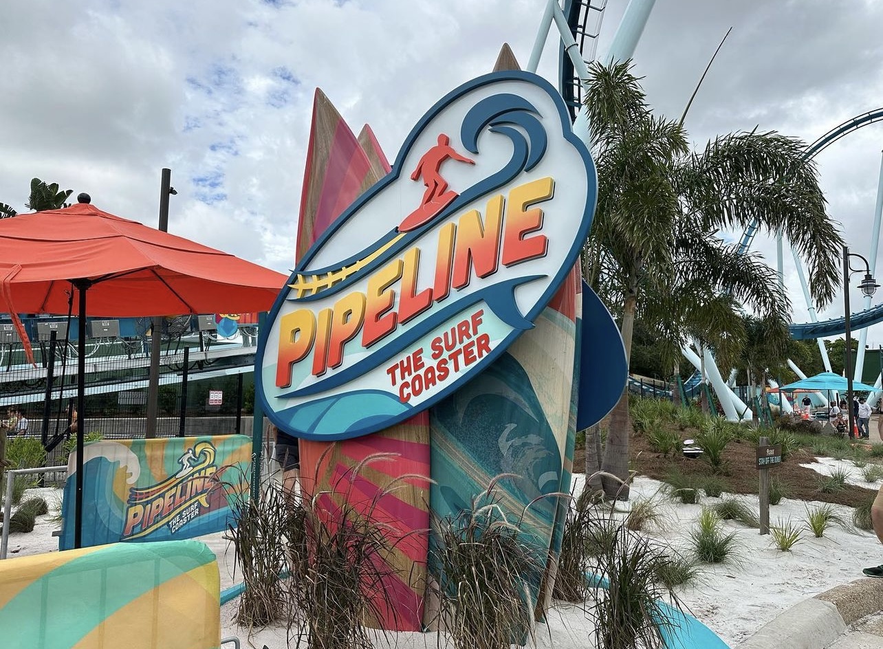 Grand Opening of Pipeline: The Surf Coaster at SeaWorld Orlando