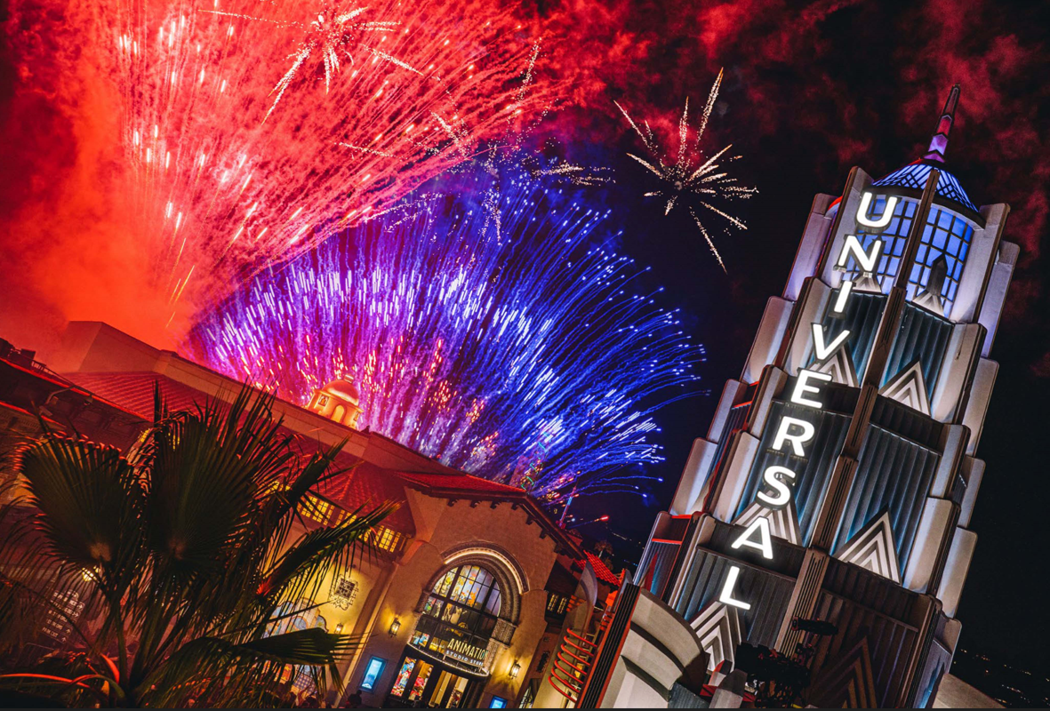 Universal Studios Hollywood Salutes the Stars and Stripes with July 4th Fireworks Spectacular