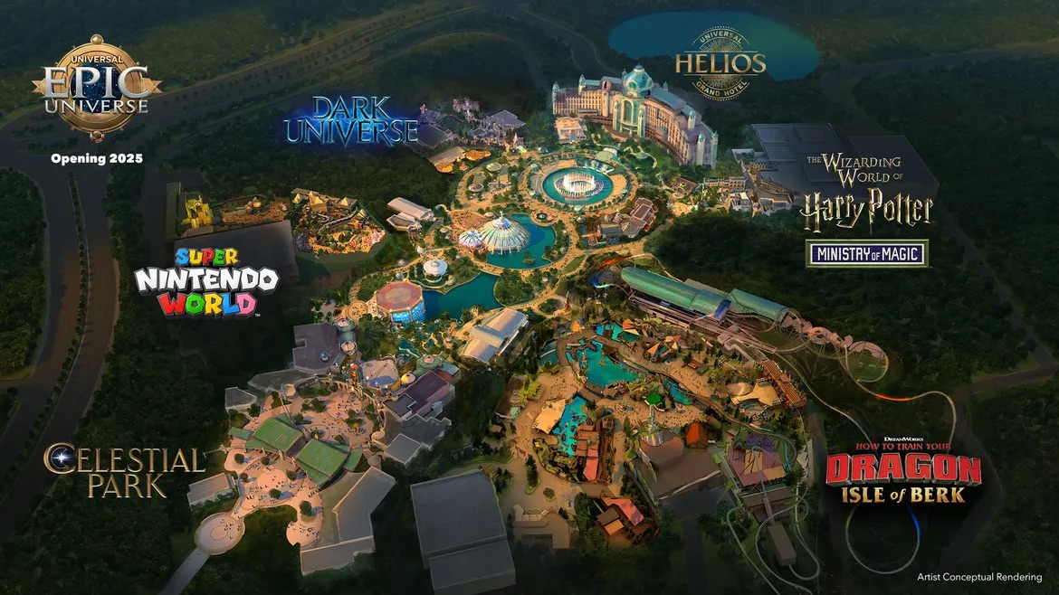 New Details for Universal Orlando’s Epic Universe Theme Park