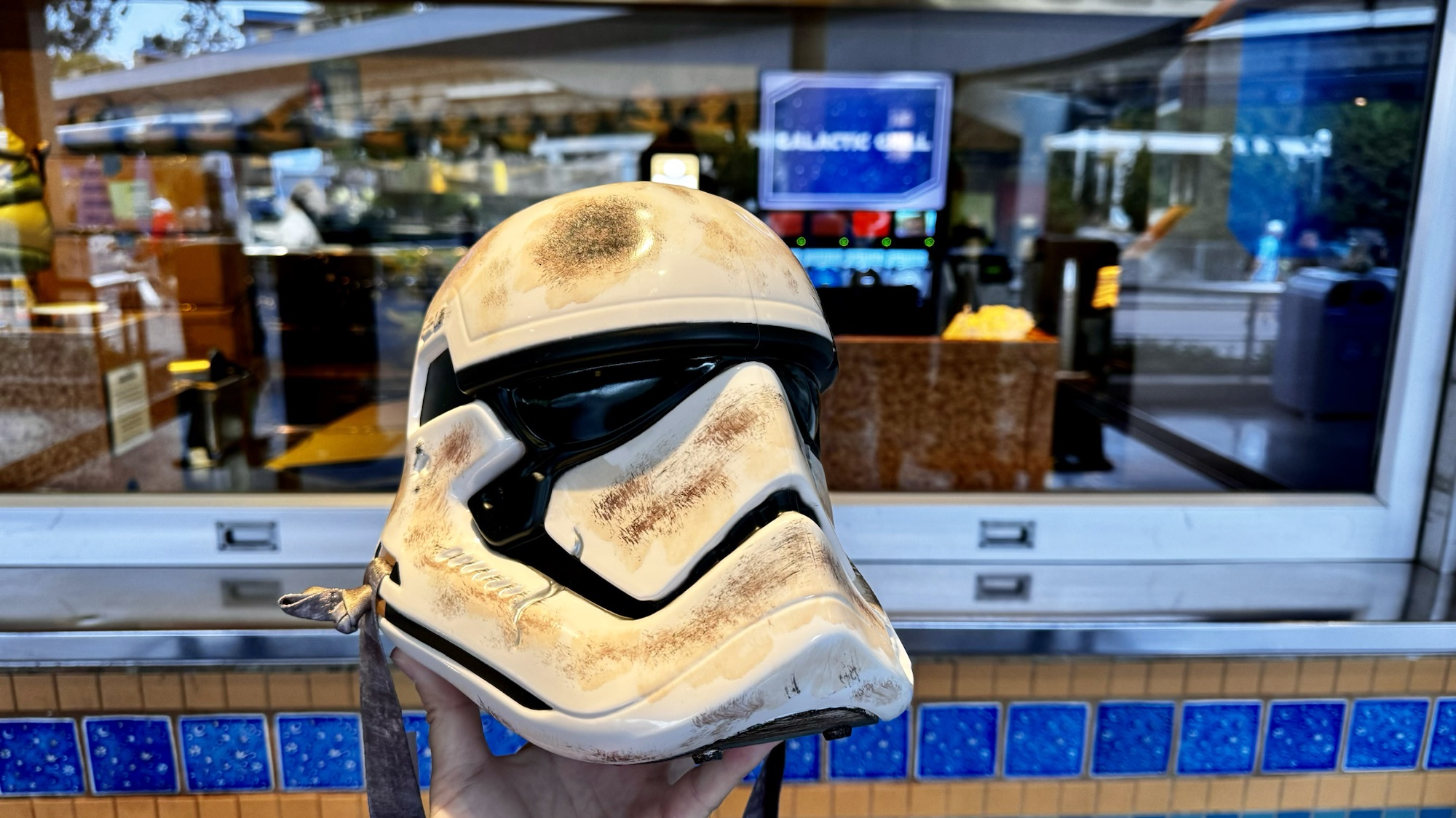 New Salvaged Stormtrooper Helmet Popcorn Bucket for May the 4th at Disneyland