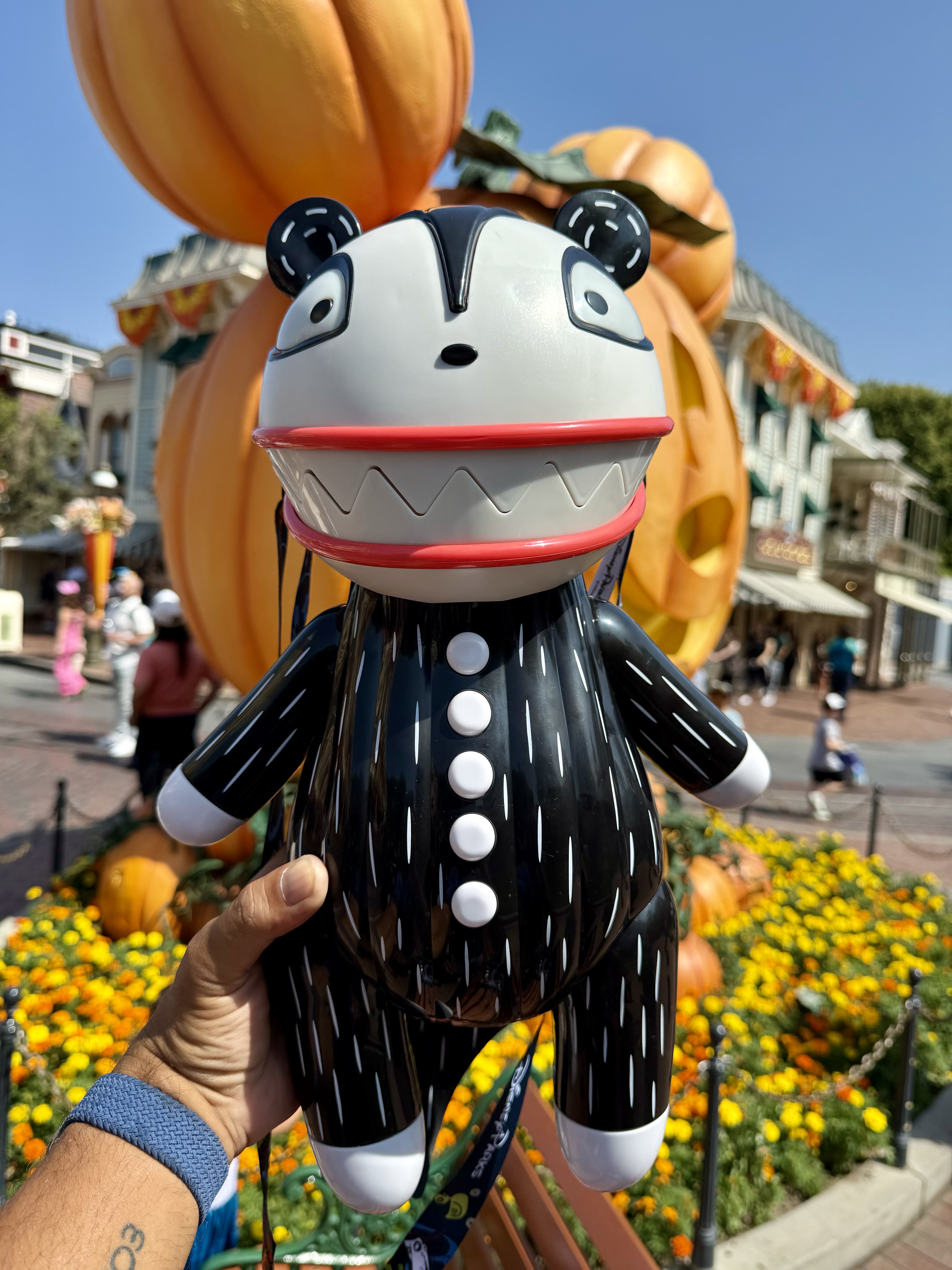 Scary Teddy Popcorn Bucket Arrives at Disneyland for Halloween Season
